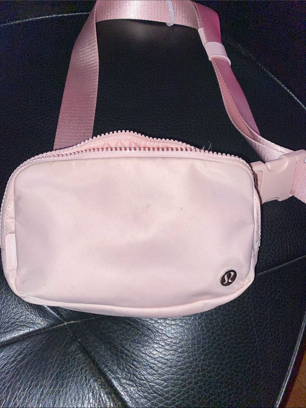 lululemon athletica Light Pink Crossbody Belt Bag